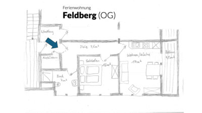 Grundriss Feldberg OG