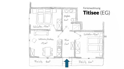 Grundriss Titisee EG