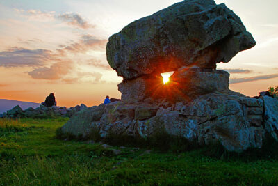 Hinterwaldkopf Abendsonne Denkmal